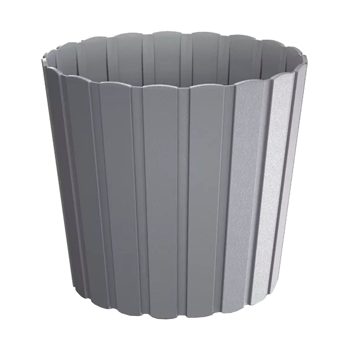 Maceta Boardee Basic 7l., Dimensiones (mm) 239x239x215, Color Gris Piedra_0