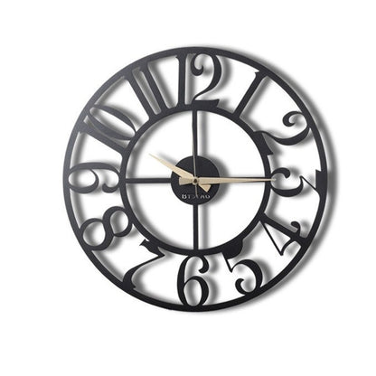 Reloj De Pared Metal Estilo Sencillo 70x70_3