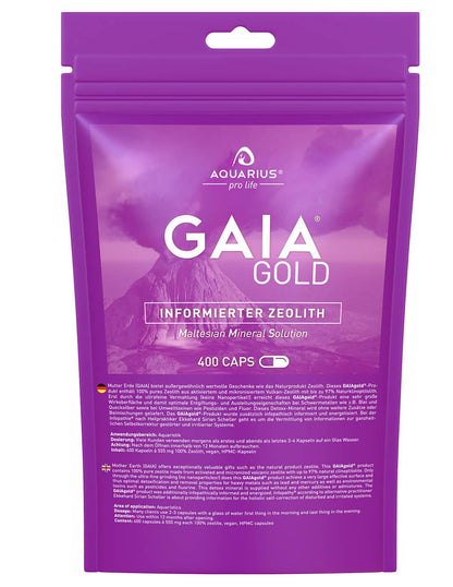 Aquarius Pro Life - Zeolita Pura 220 Detox-caps