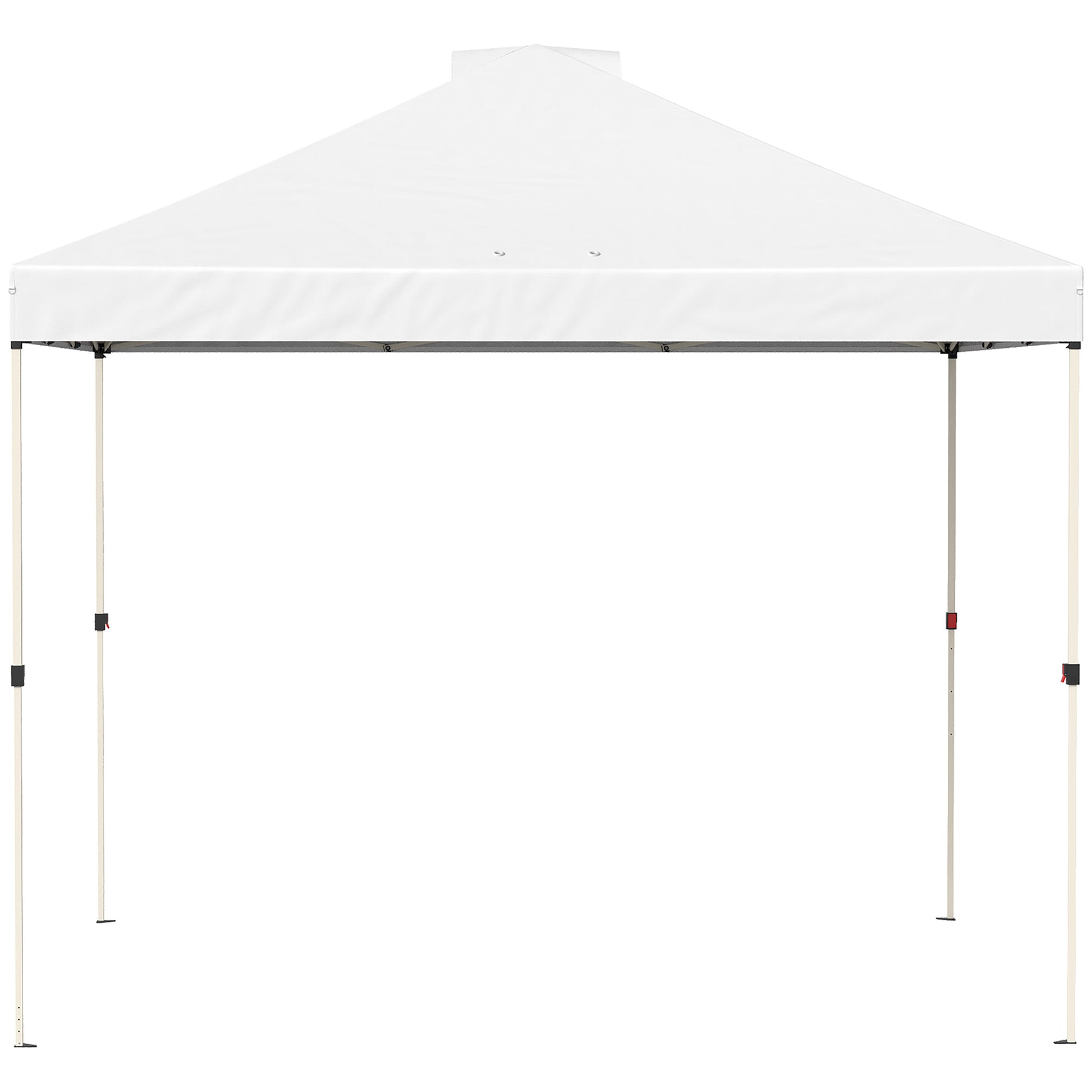 Outsunny Toldo De Pérgola De Recambio 3x3 M Anti-uv50+ Impermeable Blanco_4