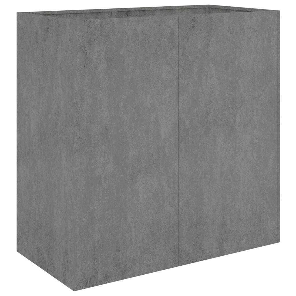 Jardinera De Acero Corten 80x40x80 Cm_2