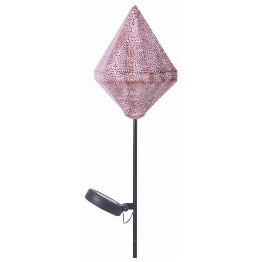 Luxform Lámpara Solar Led De Jardín Tyana Varilla Oriental Rosa_0