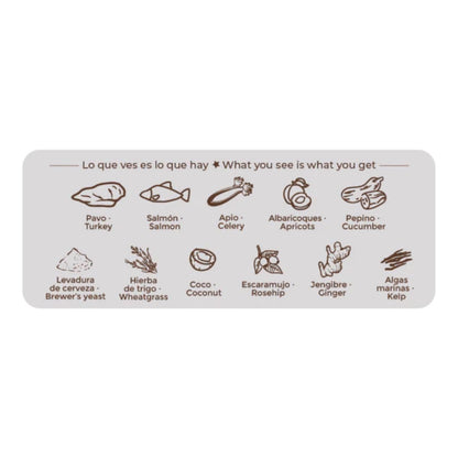 Ração húmida para cães Barf Peru e Salmão Select BIO Puromenu 400 g