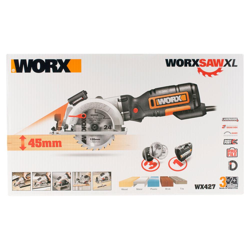 Serra circular Worx WorxSaw XL 710W WX427