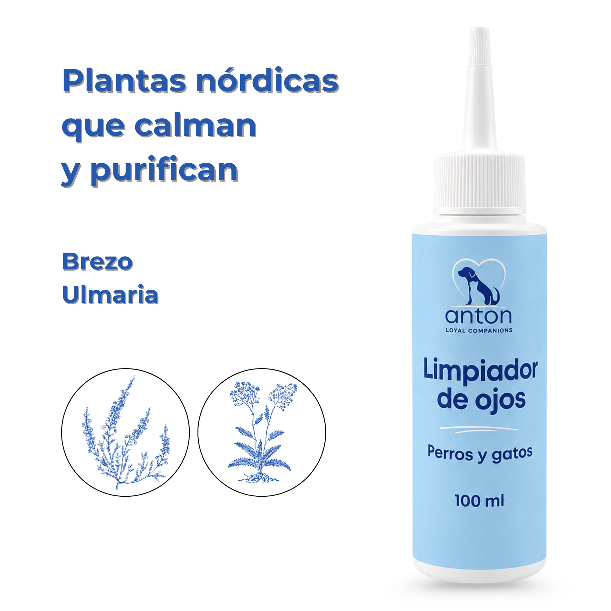 Limpiador natural para la higiene ocular de perros y gatos – 100 ml_2