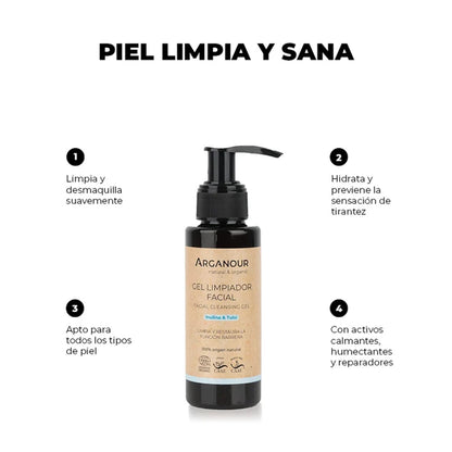 Gel de Limpeza Facial Arganour 100ml