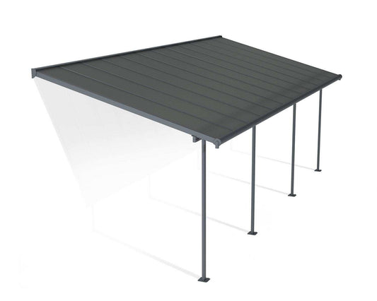 Pérgola anexa Capri 299x735 cm cinzento Canopia da Palram
