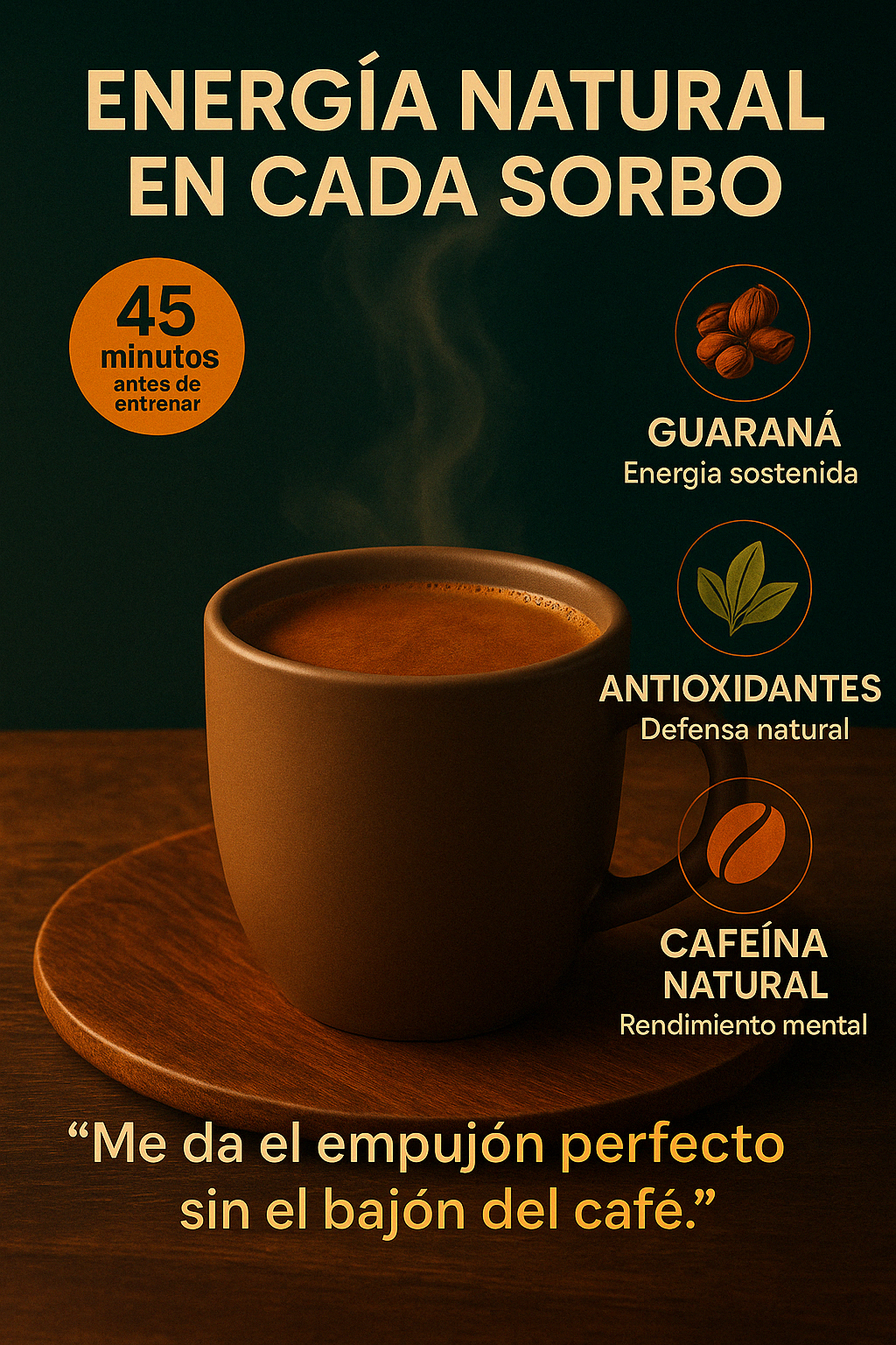 Guaraná En Polvo Bio - 100g | Superalimento Ecológico Vegano Para Batidos, Smoothies Y Zumos, Sin Azúcares Añadidos_1