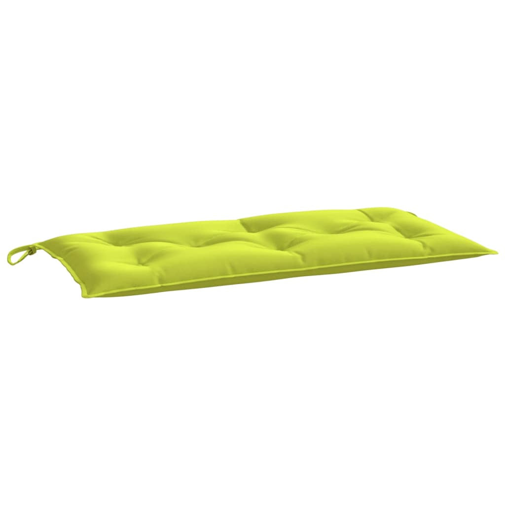 Vidaxl Cojín De Banco De Jardín Tela Oxford Verde Claro 100x50x7 Cm_0