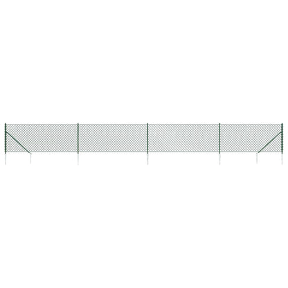 Cerca De Alambre Con Pinchos De Anclaje Verde 1,1x10 M / Vetonek_1