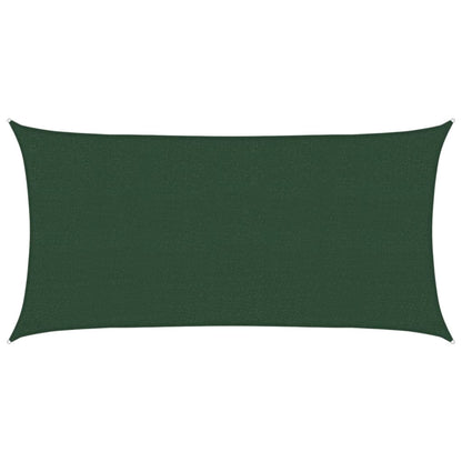 Toldo De Vela Verde Oscuro Hdpe 160 G/m² 2x4 M_0