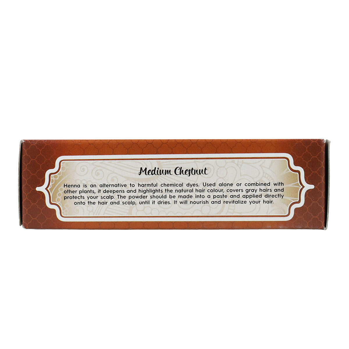 Radhe Shyam Corante Henna Castanho Médio em Pó 100 g
