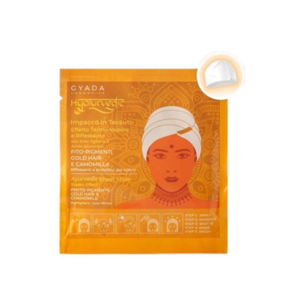 Mascarilla Ayurvédica Refrescante Gold Hair Hyalurvedic Gyada 60ml_1