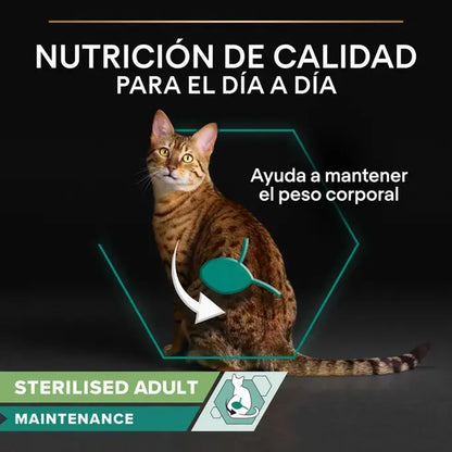 Embalagem de 26 x PRO PLAN Frango Esterilizado para Gatos em Molho 85 g