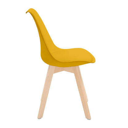 Silla De Comedor Estilo Nórdico Daria 83x55x48cm Thinia Home_2