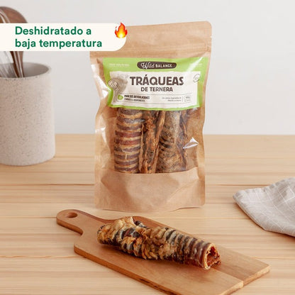 Brinquedo Mastigável Wild Balance Natural Beef Trachea 100g