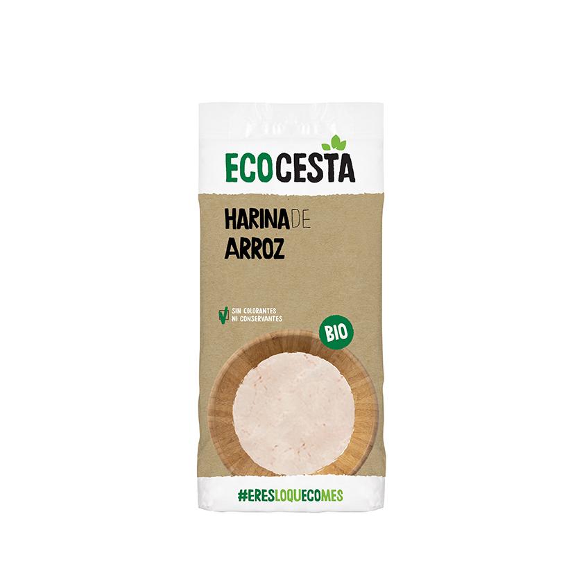 Farinha de Arroz Biológica, 500 G Ecocesta