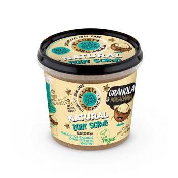 Skin Super Good Granola e Esfoliante Corporal de Noz de Macadâmia Organic Shop 360 ml