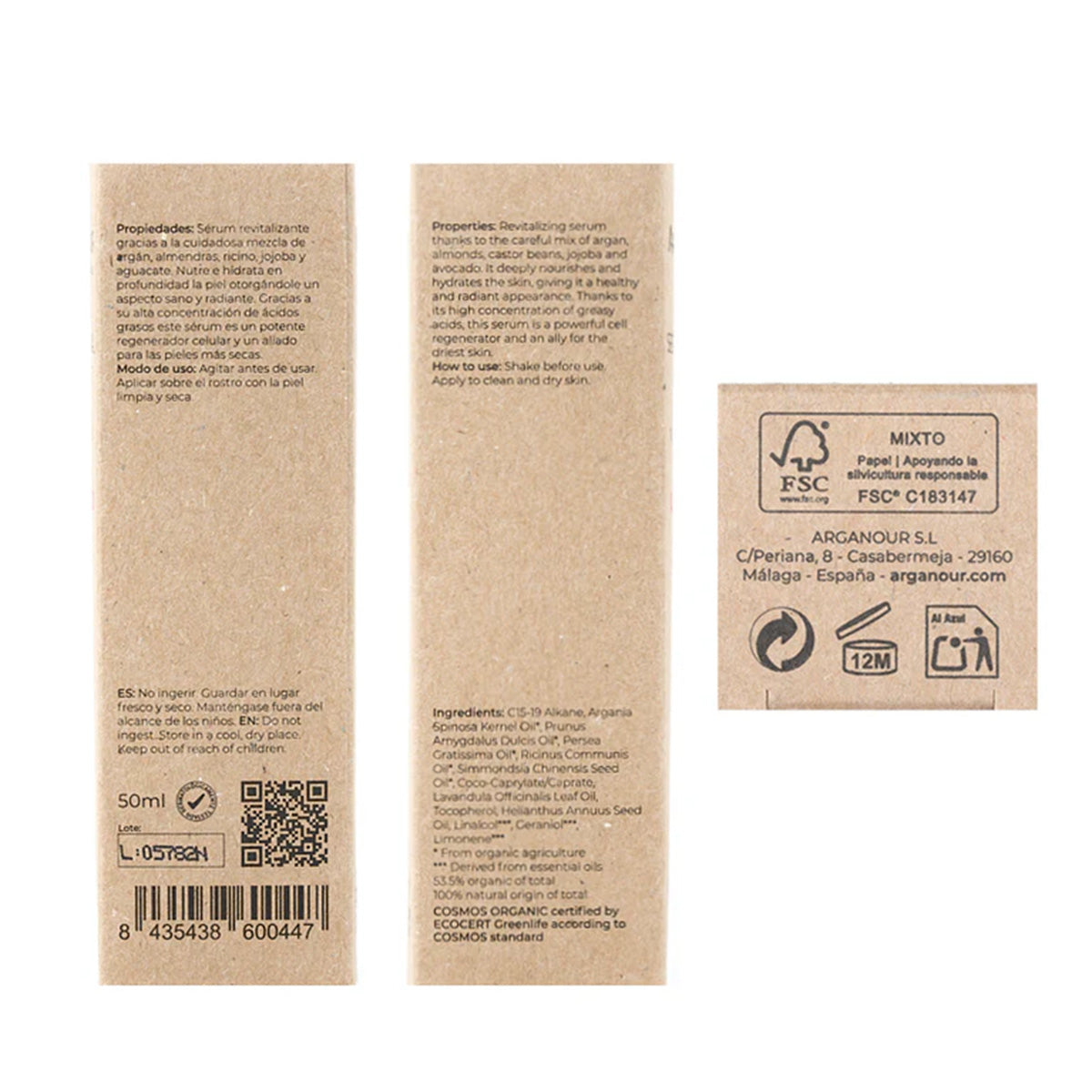 Sérum facial Seca Arganour 50ml