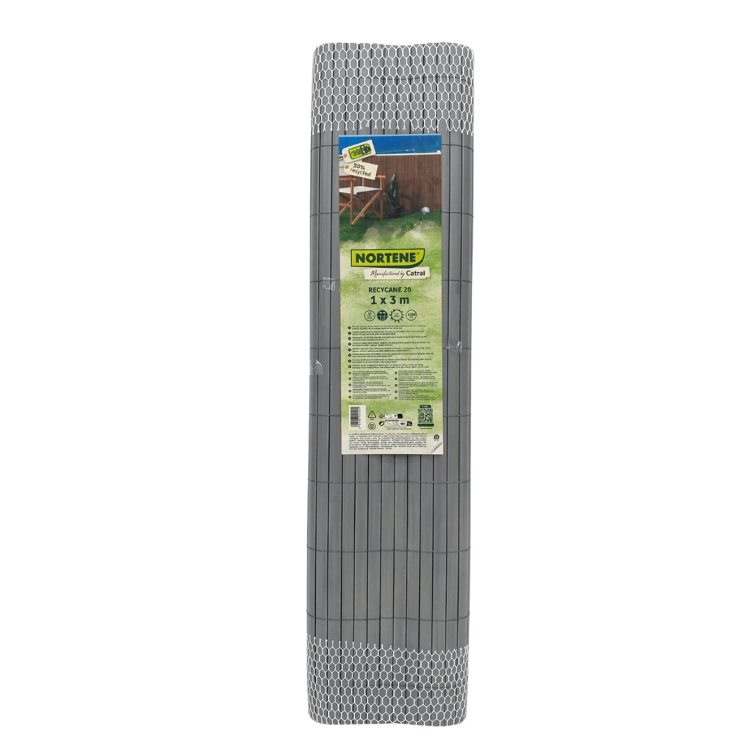 Cañizo Pvc Essential Recyclane 20mm Piedra Para Jardines Y Terrazas 1x3 M / Multicolor_0