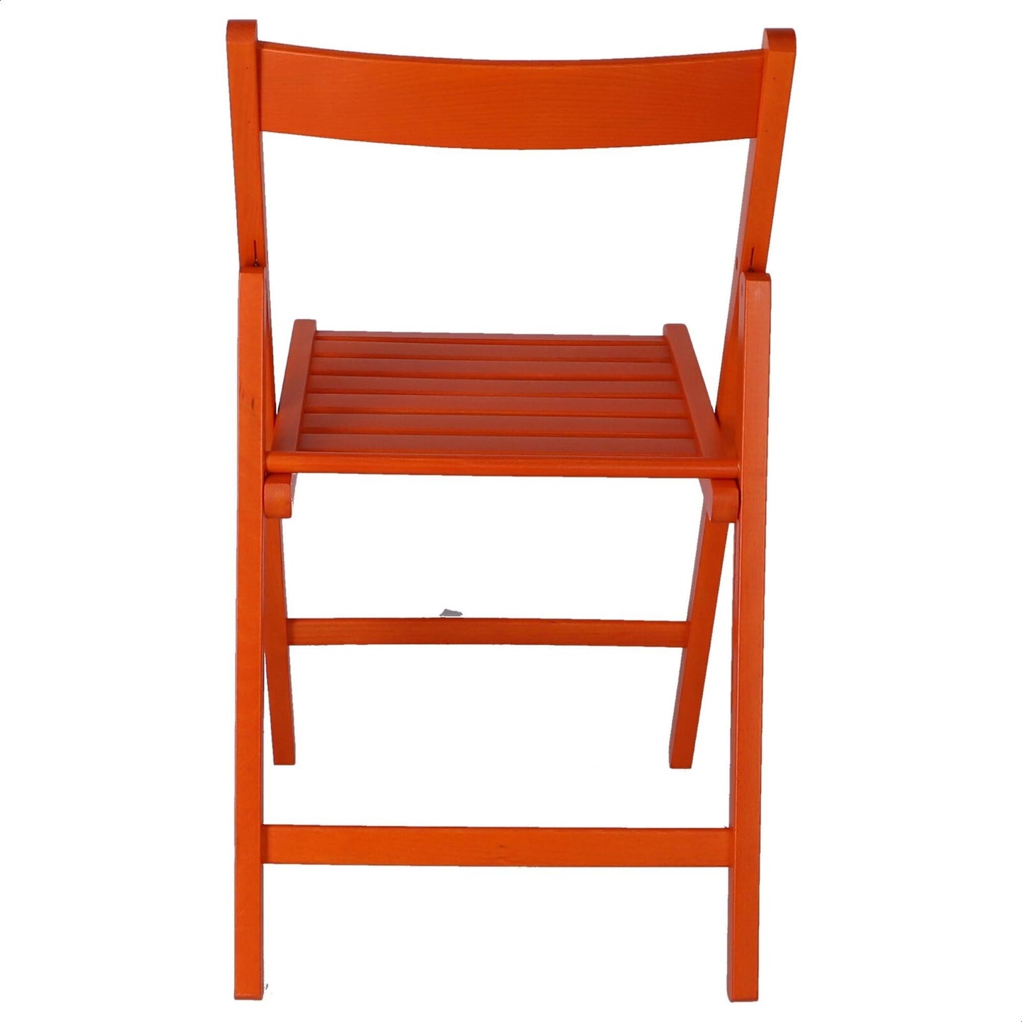 Well Home Mobiliario & Decoración - Pack 4 Sillas Bas En Madera De Haya, Acabado Rojo_4