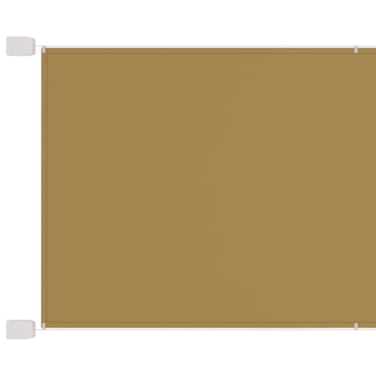 Vidaxl Toldo Vertical Beige 60x270 Cm Tela Oxford_0