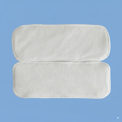 Kit Primeros Días 3 Pañales Tela Recién Nacido Bambú Carbón Adznadons Hasta 3kg 6 Insertos Forros Biodegradables 2 Bolsa_4