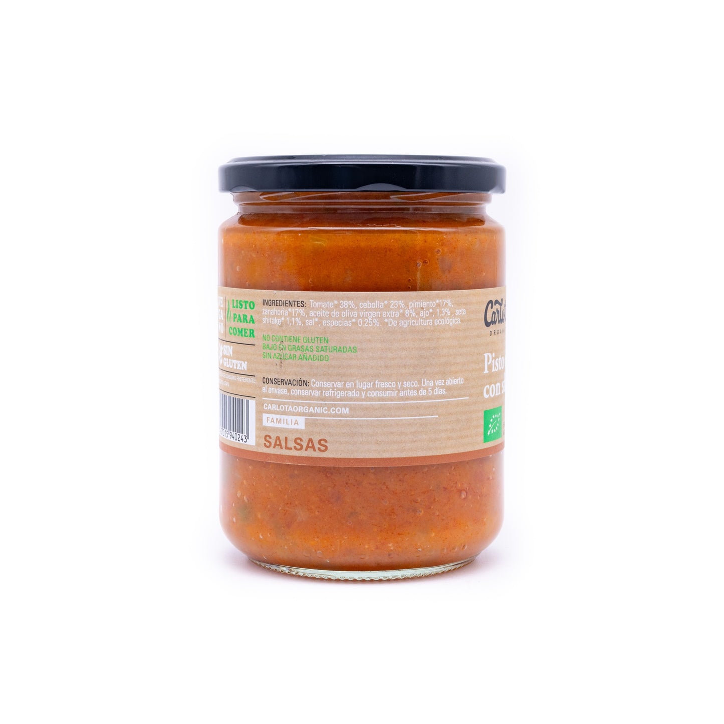 Ratatouille Biológica com Carlota de Shiitake 425 g