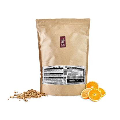 Granolas con ralladura de naranja y dátil envase Realfooding 1,5 Kg