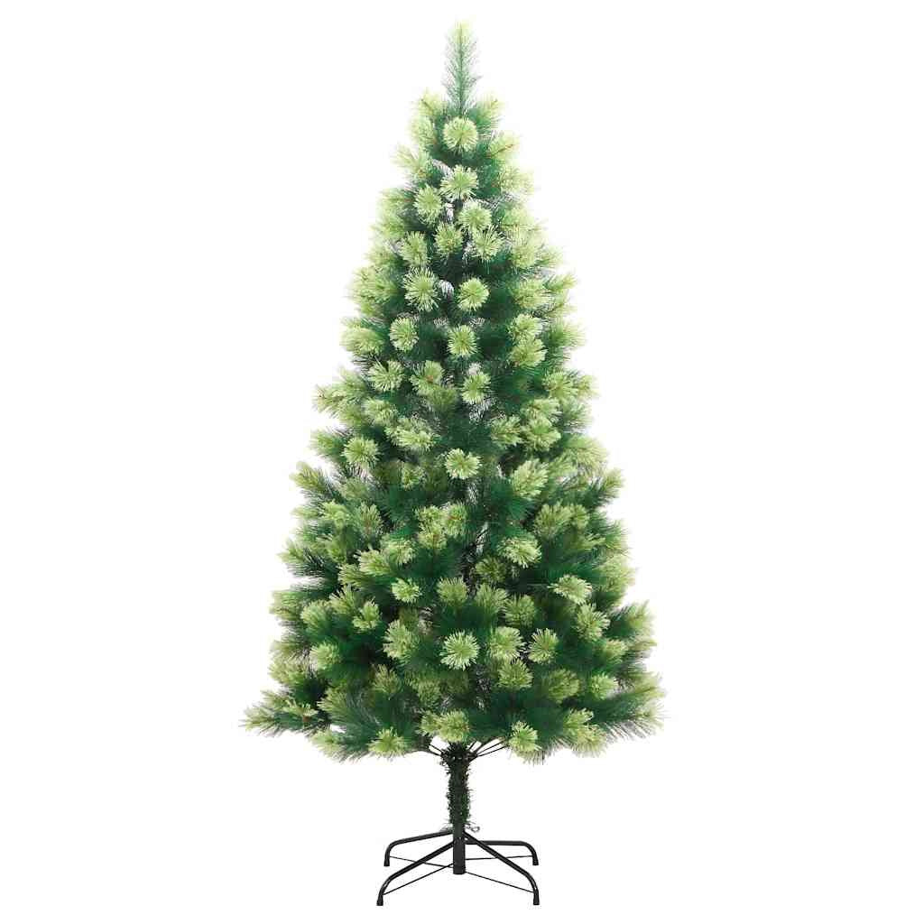 Vidaxl Árbol De Navidad Artificial Con Bisagras 150 Led Y Bolas 150 Cm_4