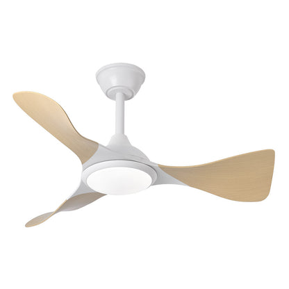 Ventilador Dc Caiman 36w 3600lm Bla/hay 89d 3aspas 6vel 3000-4500-6500k Remoto+reg.intensidad+memoria+temporizador_1