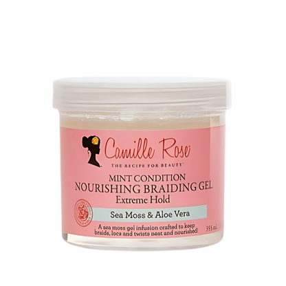 Camille Rose Signature Mint Condition Nourishing Braiding Gel Extreme Hold 355ml_0