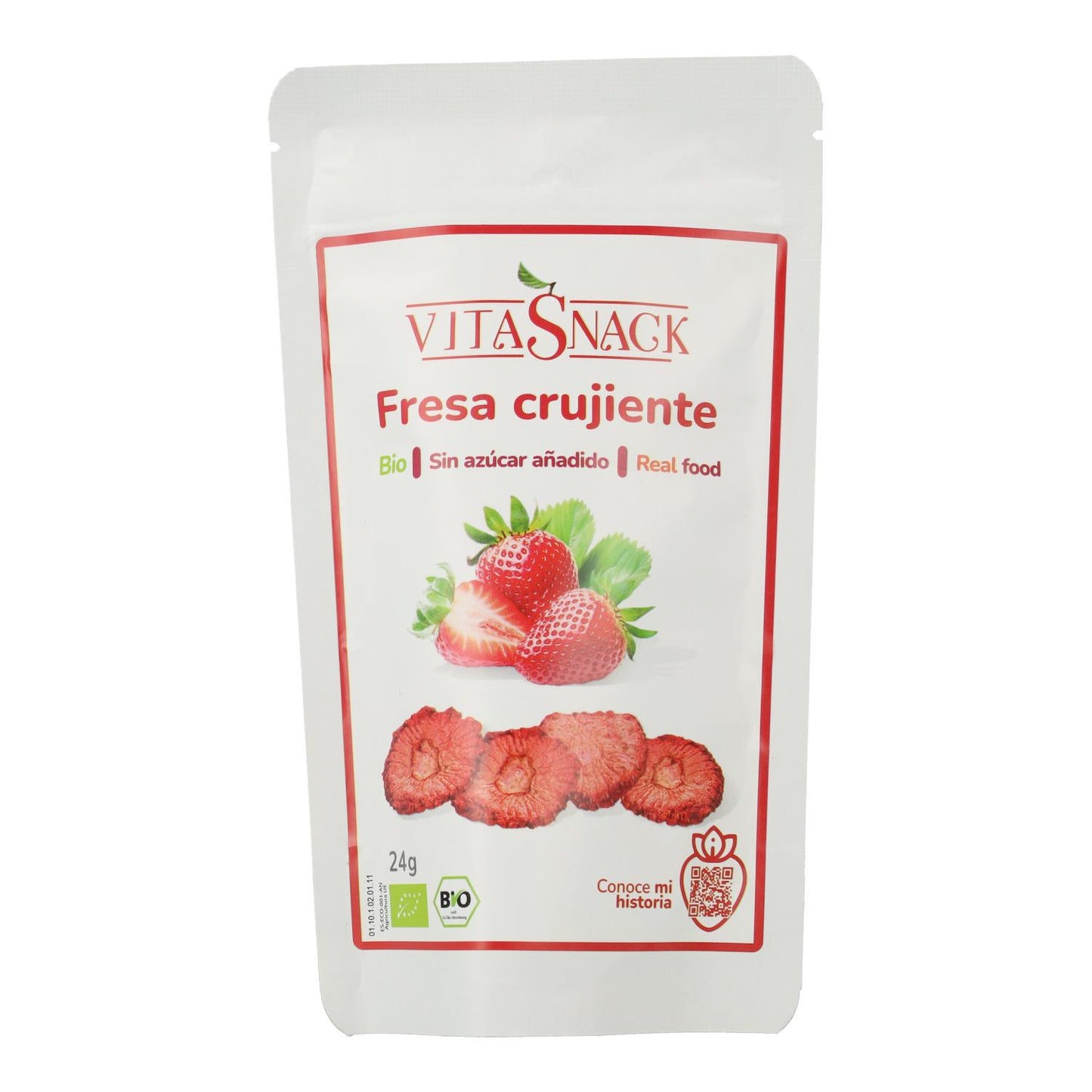 VitaSnack Morango Crocante 24 g
