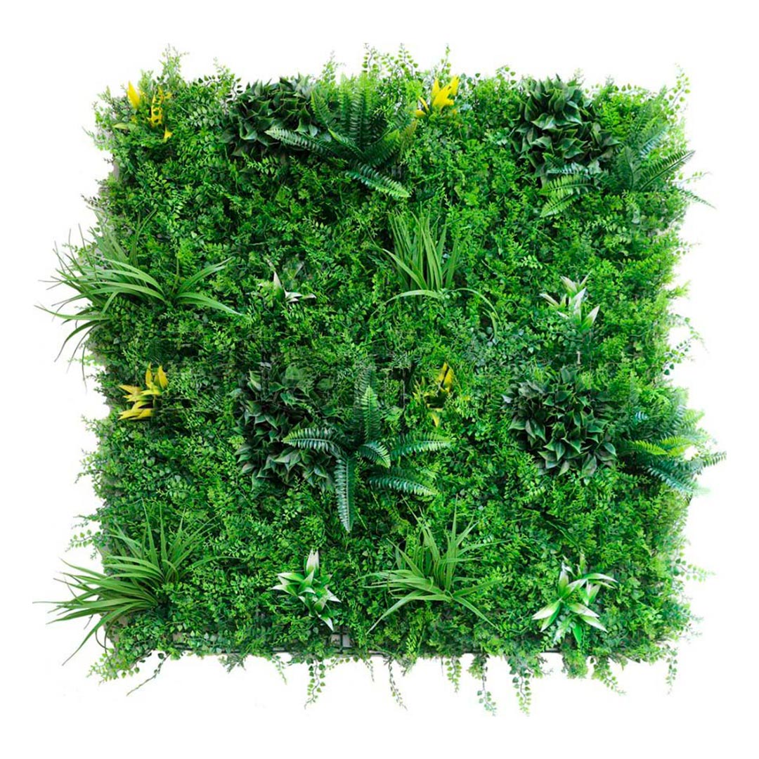 Rollo Jardín Vertical Leafy - Decoración Natural 1x1 M / Multicolor_1