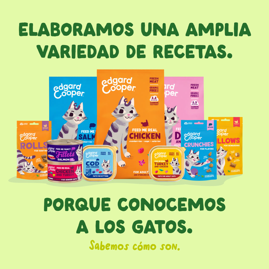 Filetes de caballa para gatos Edgard & Cooper 70 g