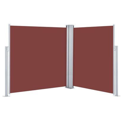 Vidaxl Toldo Lateral Retráctil Marrón 140x600 Cm_0