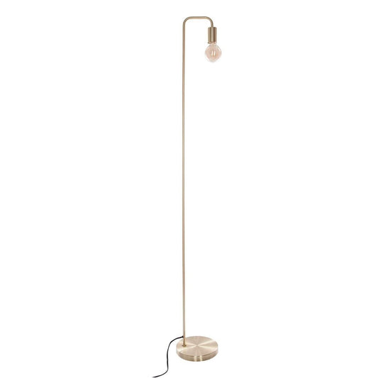 Wellhome Lámpara De Pie Metal Dorado H.150cm_0
