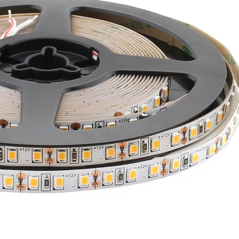 Tira Led Monocolor Smd2835, Dc12v, 5m (120led/m), 25w, Ip20, Blanco Frío_0