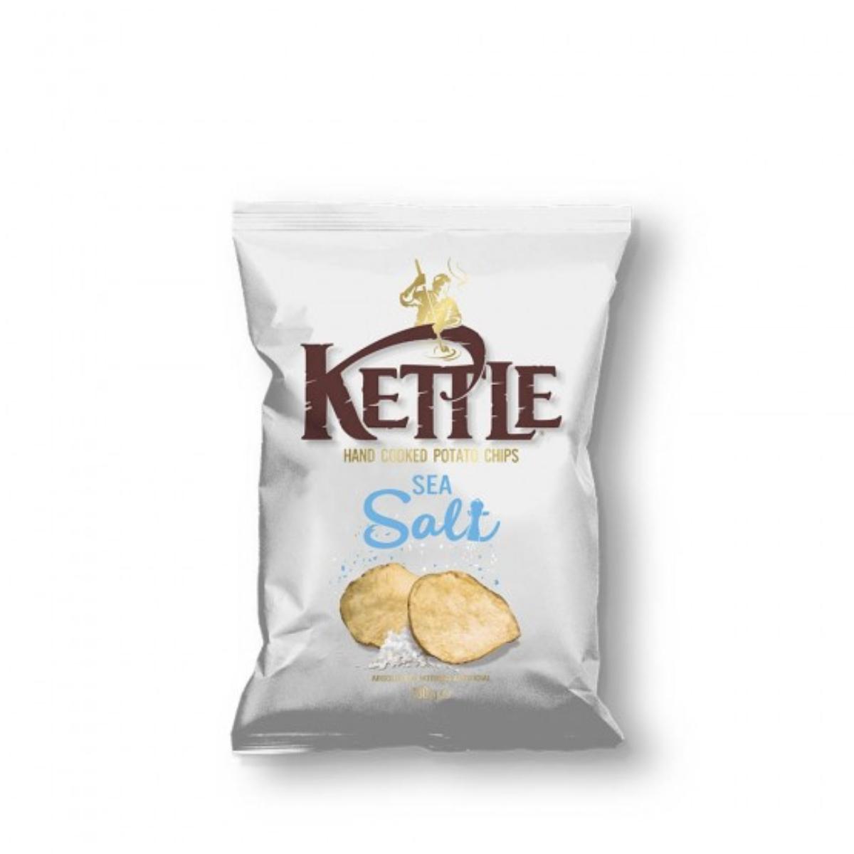 Batatas fritas com sal marinho Chaleira 130g