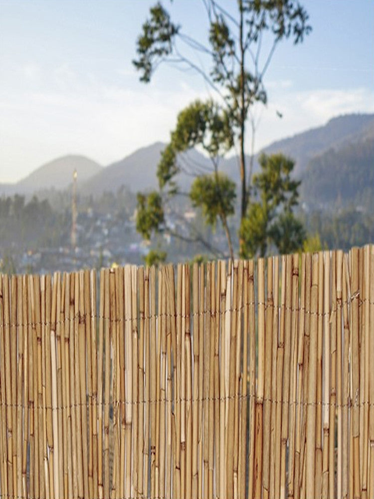 Bambú Natural| Composicion 100% Caña De Bambu| Cerramiento Natural| Cañas Cosidas Con Alambre| Ocultación 60% 1,5x3m_1