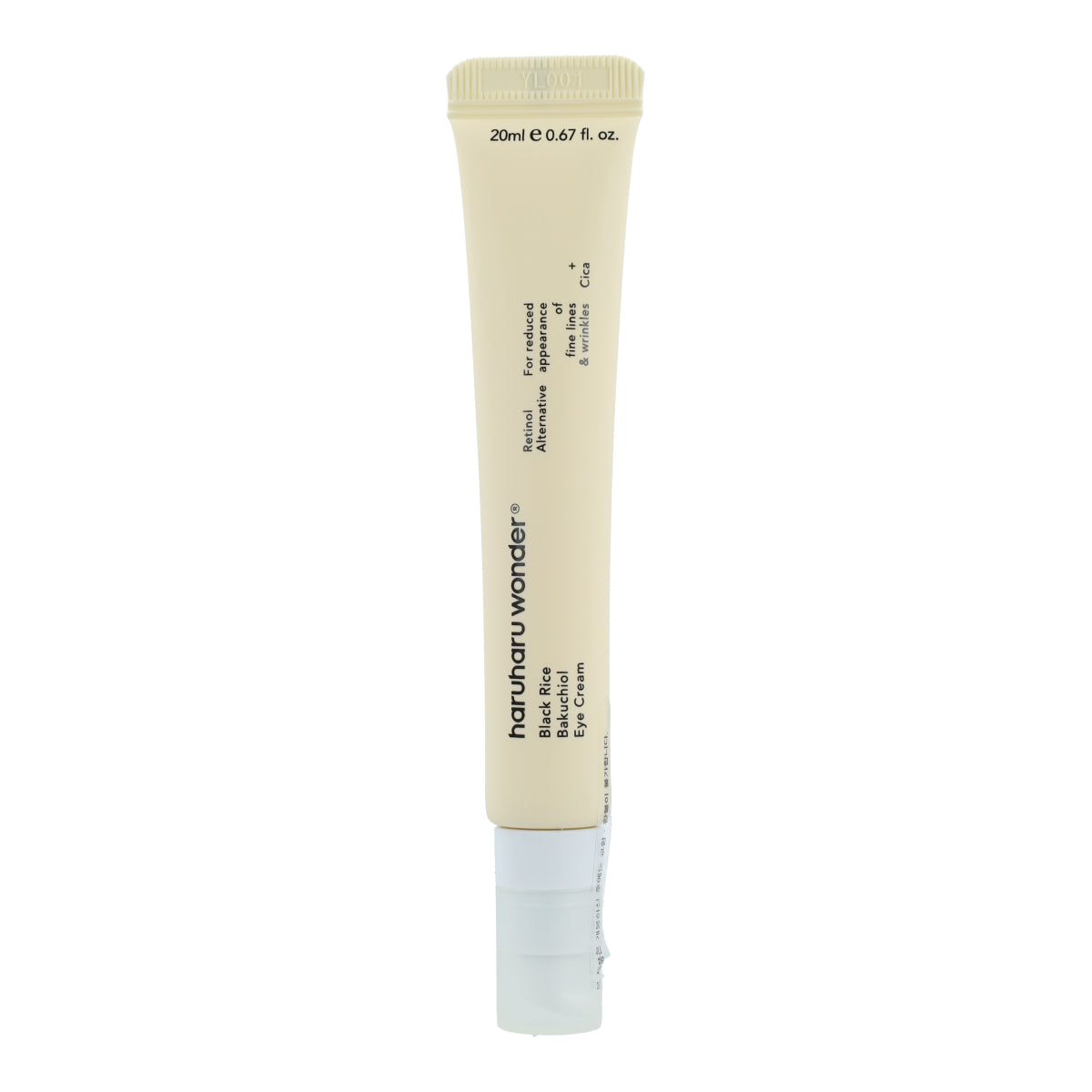Contorno de ojos Black Rice Bakuchiol Eye Cream haruharu wonder 20 ml