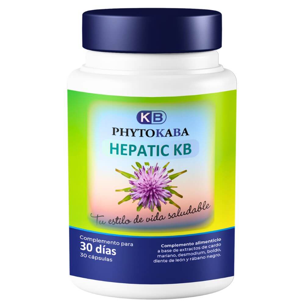 Hepatic Kb 30 Cápsulas Detoxifica. Depurativo_0
