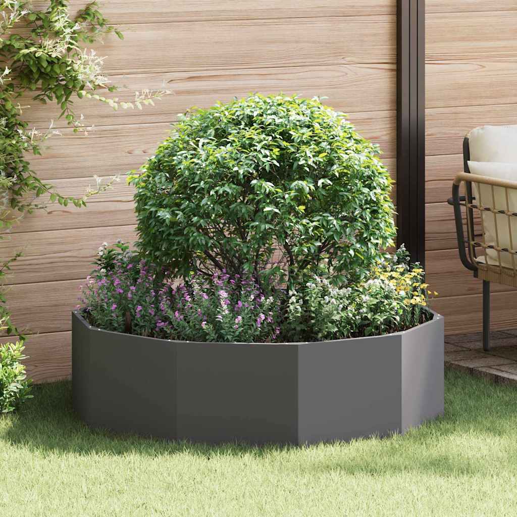 Jardinera Negro 120 X 120 X 35 Cm Acero_1