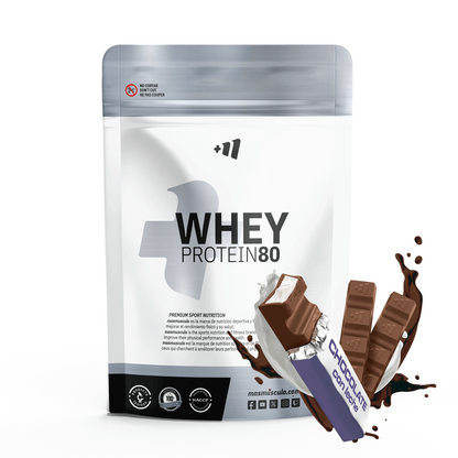 Whey Protein80 - 1kg - Chocolate Con Leche - Aumenta La Masa Muscular - Masmusculo_0