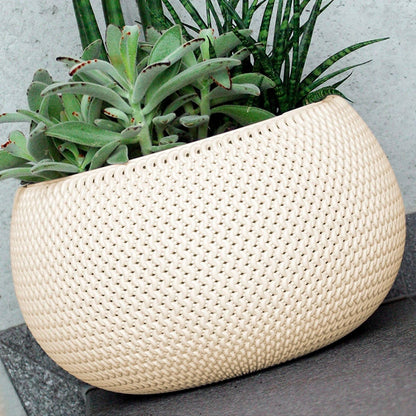 Maceta Redonda Con Deposito Splofy Bowl De Plastico En Color Violeta 18 (largo) X 18 (ancho) X 13 (altura) Cm_5