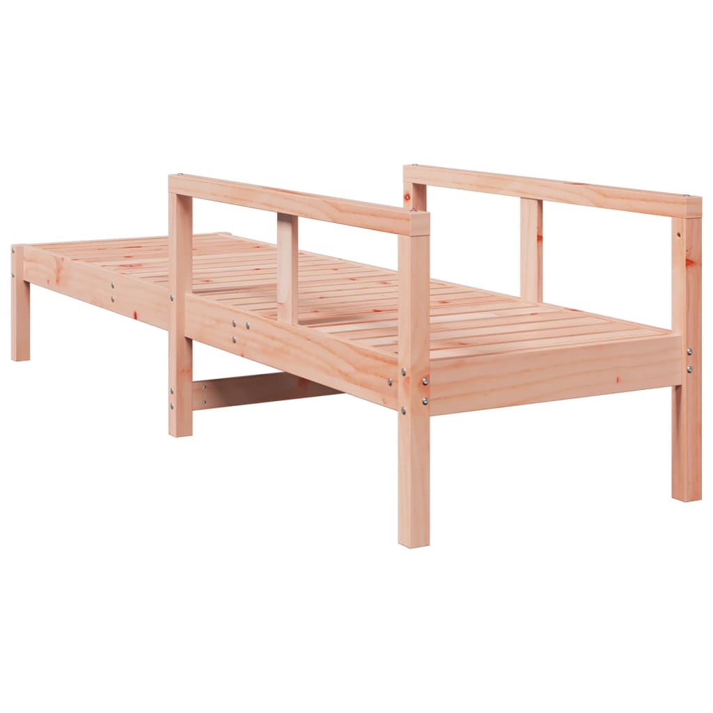 Tumbona De Madera Maciza Douglas 199,5x62x55 Cm / Vetonek_5