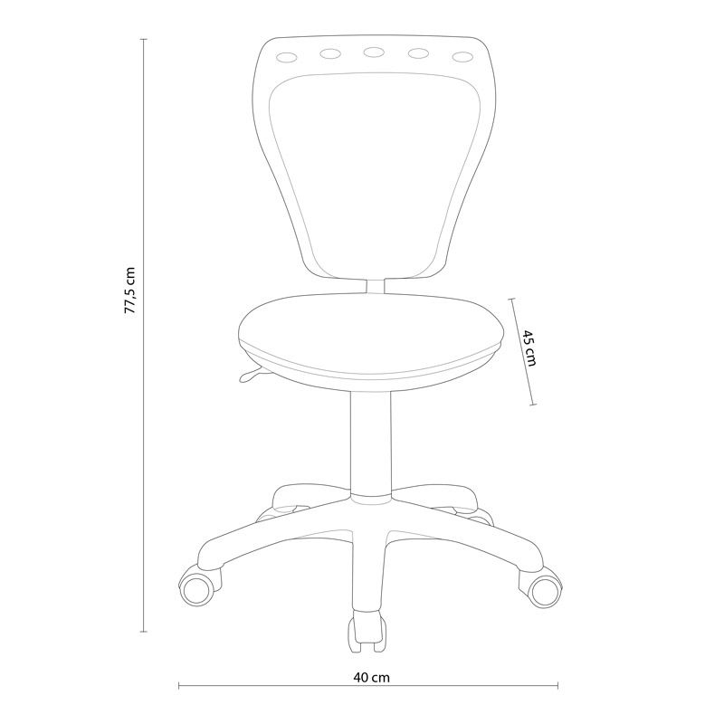 Silla De Estudio Infantil Ministyle_3