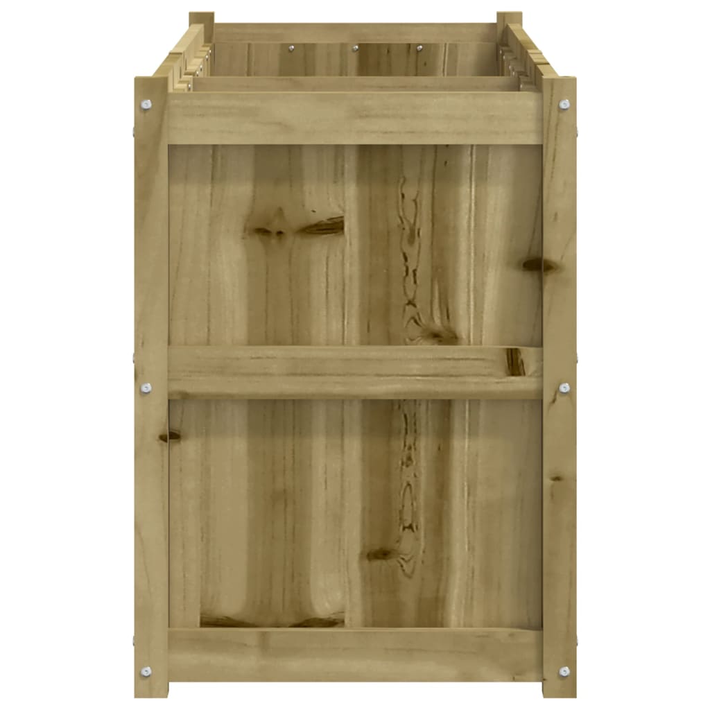 Jardinera De Madera De Pino Impregnada 150x50x70 Cm_5