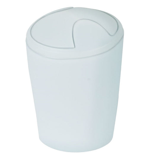 Cubo De Basura Spirella  Colección Move Color Blanco (5l)