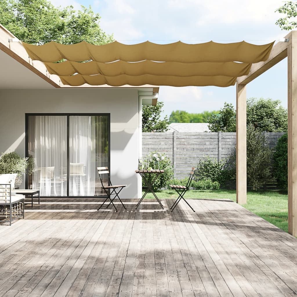 Vidaxl Toldo Vertical Beige 100x1200 Cm Tela Oxford_1